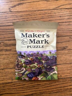 Maker's Mark Whiskey Bourbon Puzzle